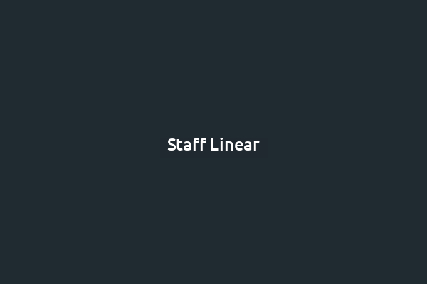 Staff Linear