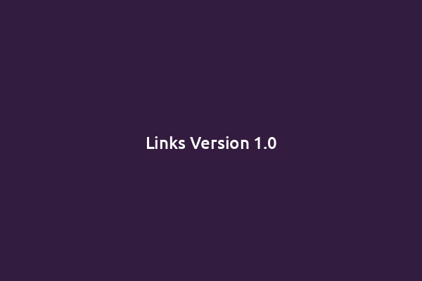 Links Version 1.0